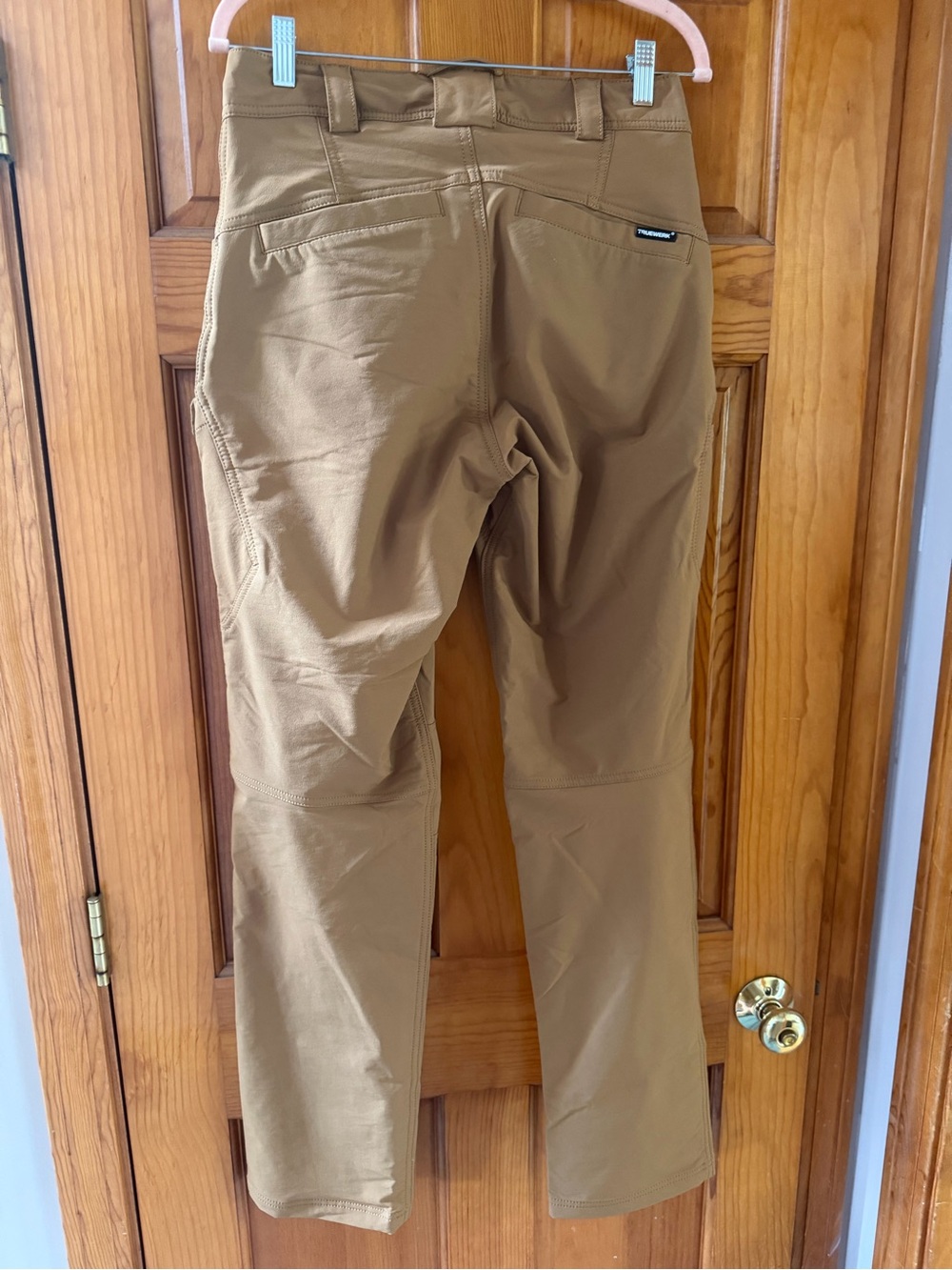 Women’s Truewerk Brown Cargo Work Pants - Picture 3 of 4